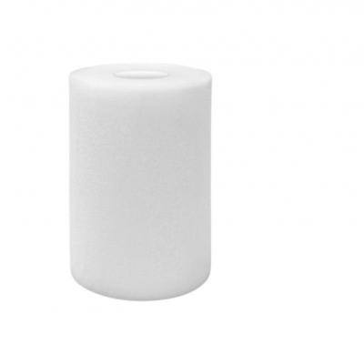 Filtre cylindrique en mousse - 8 po (20,32 cm) x 5 po (12,7 cm)