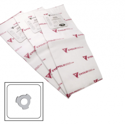 Sac électrostatique - 3 dents - Paquet de 3 sacs - 4,5 gal (20 l)